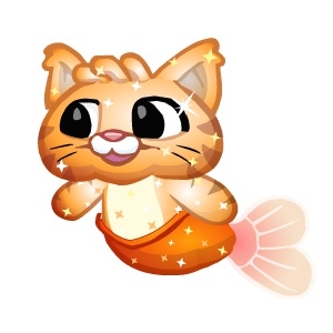 Orange Glitter Merkitty